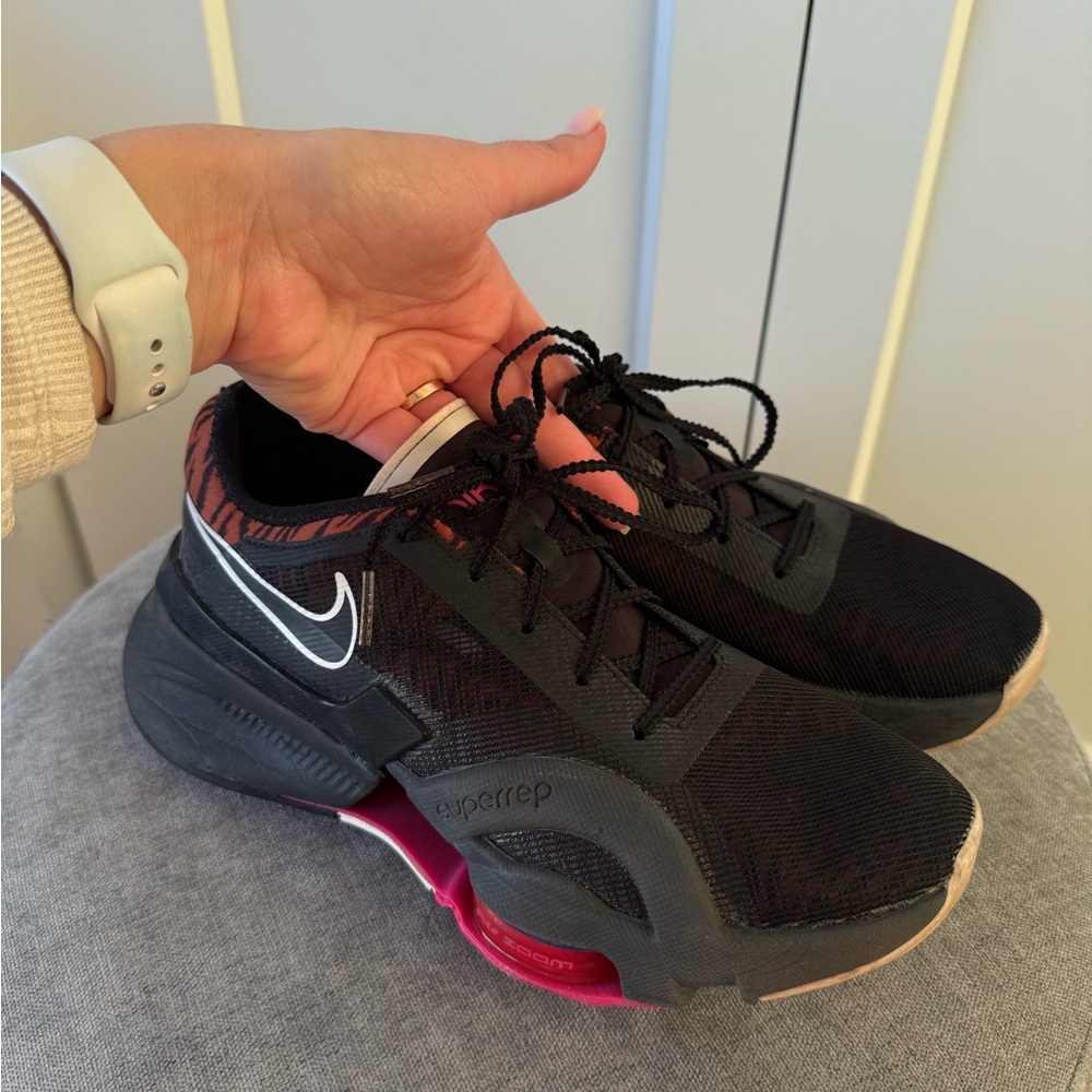 Nike Black training running sneakers